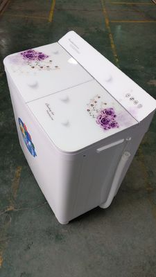 中国 隠されたパネルが付いている12kg倍のたらいの天井荷重の大容量の洗濯機 サプライヤー